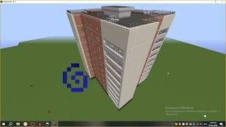 Припять до аварии в стиле 2000-х годов  в minecraft (часть 1) начало.