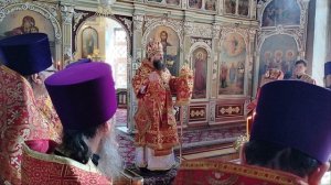 Архиерейская Пасхальная служба в Свято Вознесенском храме Сыктывкар