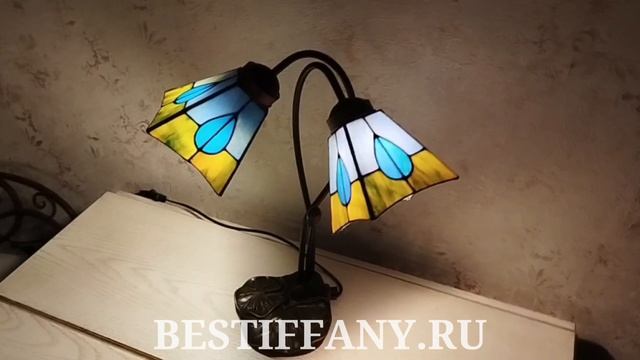 Настольная лампа тиффани PT 025-2 от BESTIFFANY.RU