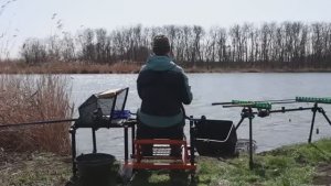 Первый весенний фидерный турнир, рыбалка на донку