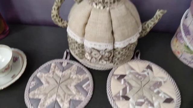 На улице лето, а я сшила грелку...на чайник 🫖.mp4