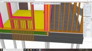 Каркасный дом в Renga. Модель раздела КД. Часть 10. Чердачное перекрытие