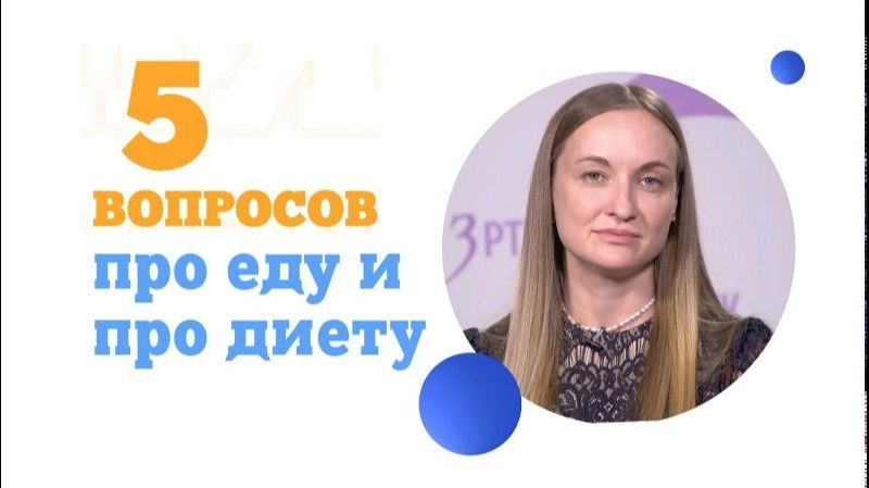 5 вопросов про еду и про диету