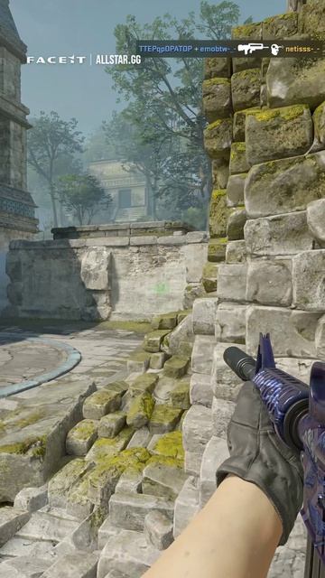 CS2 -4 Ancient #shorts #cs2 #csgo #counterstrike2 #faceit #cs2clips #cs #counterstrike #gaming