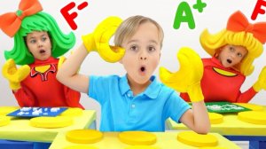 Приключение в Лего школе для детей!