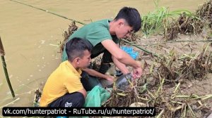 Ловля карпа после шторма: 2 парня поймали трофейного карпа весом 10 кг на продажу — секреты и навыки