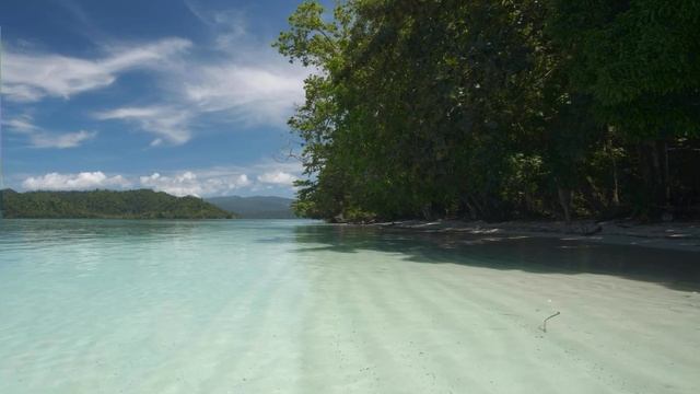 Тропический пляж - звуки волн океана, умиротворяющий остров