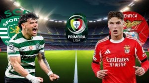 ФУТБОЛ ЧЕМПИОНАТ ПОРТУГАЛИИ.  СПОРТИНГ - БЕНФИКА.  ТЕКСТОВАЯ ОНЛАЙН ТРАНСЛЯЦИЯ