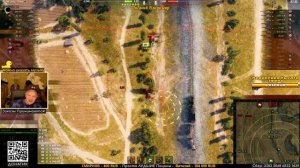 Объект 261 пока еще держит в тонусе противника весь бой!