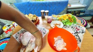 КУХОННЫЕ ХЛОПОТЫ В ДЕРЕВНЕ,МАГАЗИНАЯ КУРИЦА