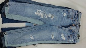 42572 Джинсы женские, 2пак, , секонд (extra/1 кат) оптом