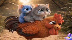 МУЛЬТИК ДЛЯ ДЕТЕЙ ПРО ЛЕСНОГО КРЫСЁНКА🐹  И ПЕТУШКА🐓 КАК ОНИ ВЕРНУЛИ ЛЮБИМУЮ ИГРУШКУ БЕЛКЕ.