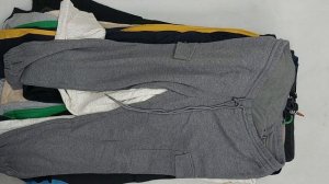 42947 Штаны спортивные хб, 2пак, 91002, секонд (extra) оптом