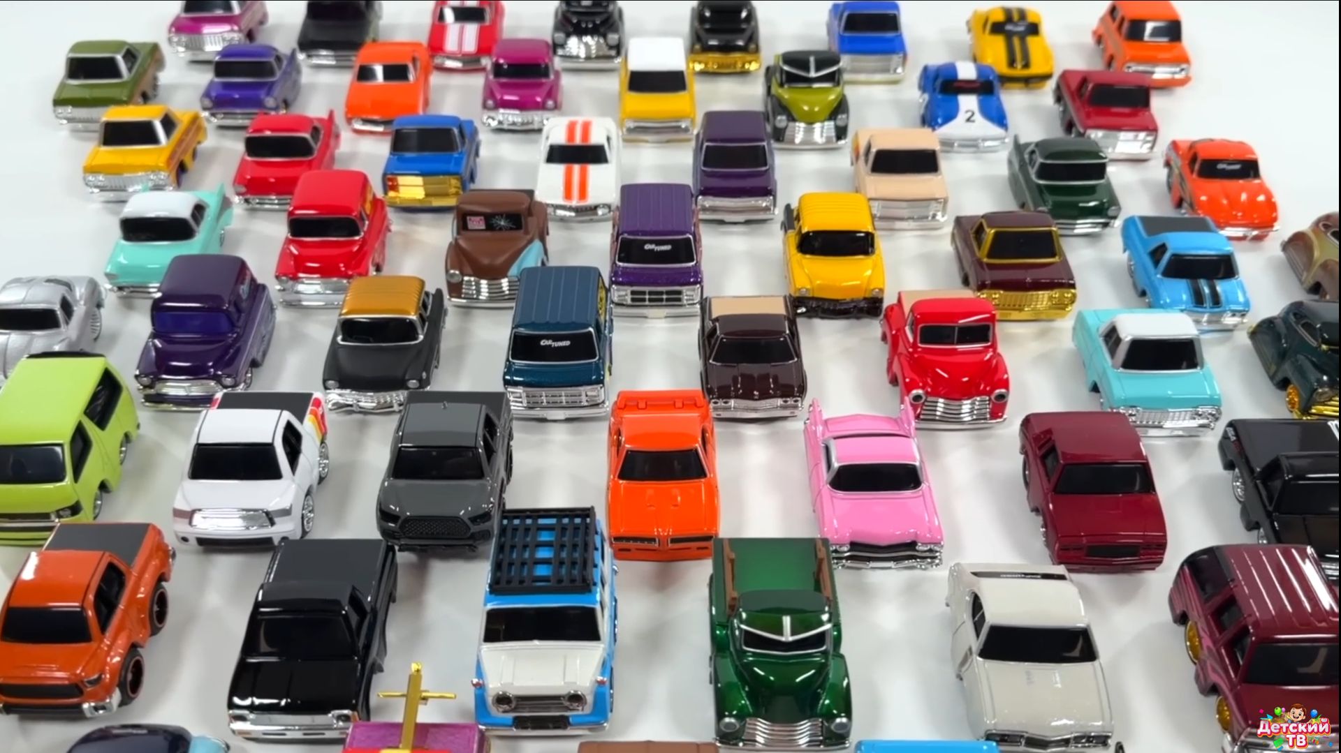 Мультики для детей | 🔥 Открываем 64 машинки 😱 Много игрушек! Смотри все модели