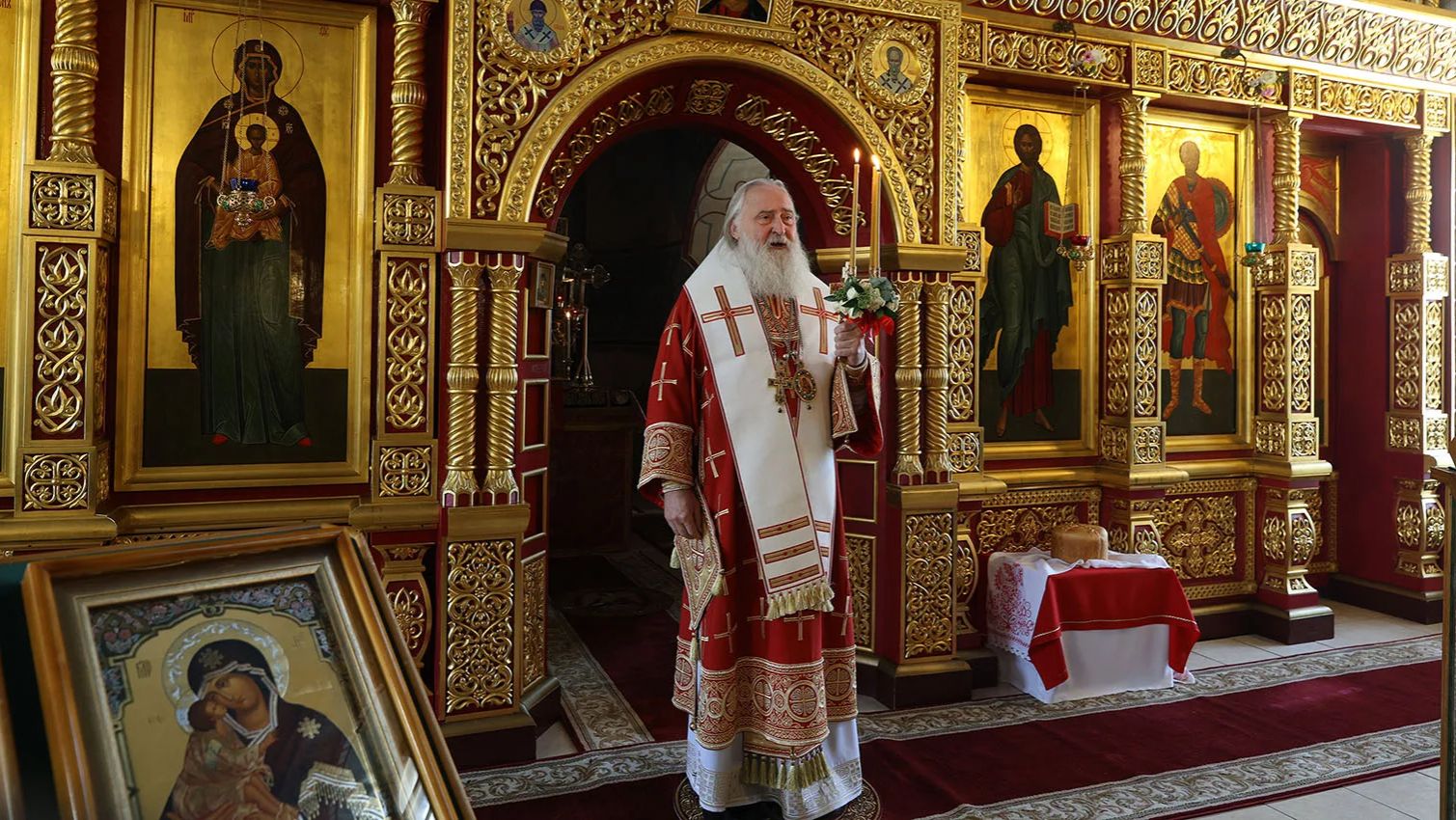 Проповедь митрополита Каширского Феогноста в Троицком Александро-Невском женском монастыре 13.04.26