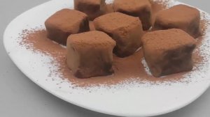 Конфеты Всего из 2 Ингредиентов!Рецепт Трюфелей/Домашние конфеты/Конфеты из сгущенки и какао