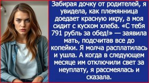 С тебя 791 рубль за еду! Заявила мать | ИСТОРИЯ ИЗ ЖИЗНИ | АУДИО РАССКАЗ | СЛУШАТЬ ИСТОРИЮ