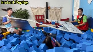 24 HOURS OVERNIGHT Challenge in the foam PIT!