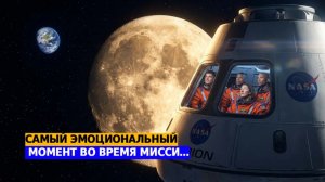 «Мы все практически сломались прямо там»:момент астронавтов «Артемиды II» вблизи Луны!