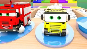 Детские мультики, сборник мультфильмов, мультики про машинки, изучаем цвета, мультики с песенками