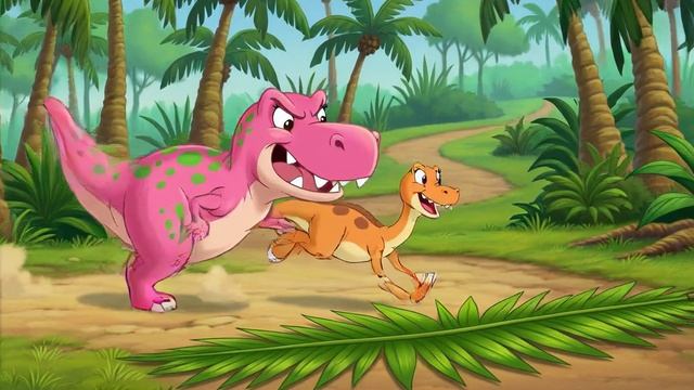 Зубби. ГОНКА ДИНОЗАВРОВ! 🦖💨 Кто победил?