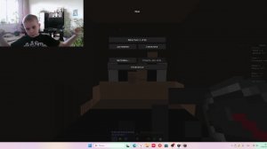 Играем в майн! с вебкой!