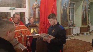 Верстание в казаки младшего внука Данилы 12.04.26 Пасха