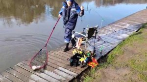 Утро.Основной водоём