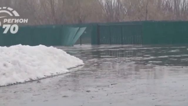 💦  В Томской области разлилась река Томь
