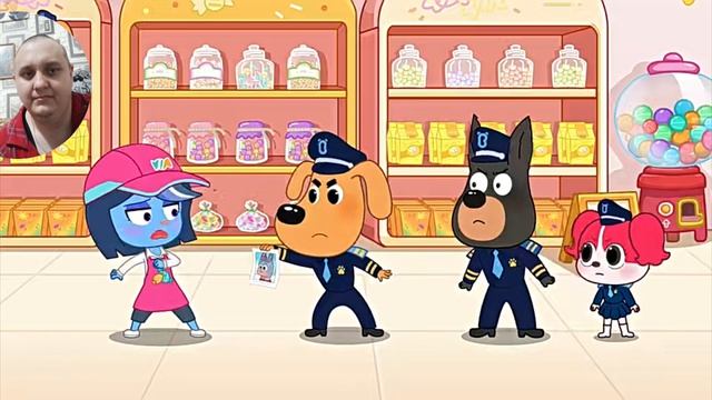 Шериф Лабрадор мультфильм Не говорите с незнакомцами с моими комментариями