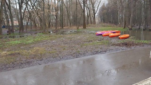 вода уходит