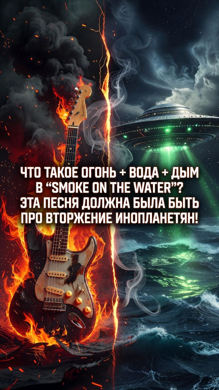 Александр Пушной: Что такое огонь+вода+дым? Smoke On The Water