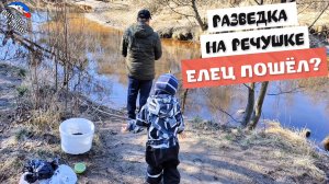 Разведка небольшой речушки | Пошёл елец?