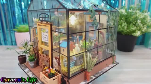 Видеосборка Интерьерный румбокс Зимний сад — Cathy’s Flower House DG104 от Rolife