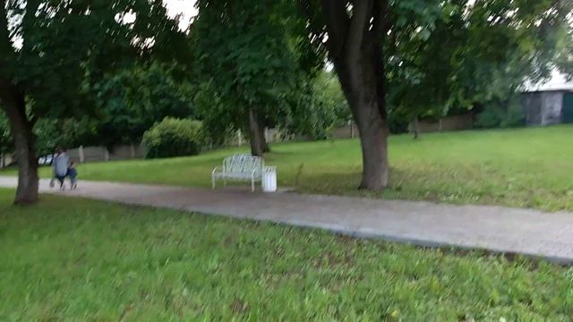 1217, 07.06.2021, Орёл, музей Тургенева, ул. Горького Литературный сквер часовня Георгия Победоносца