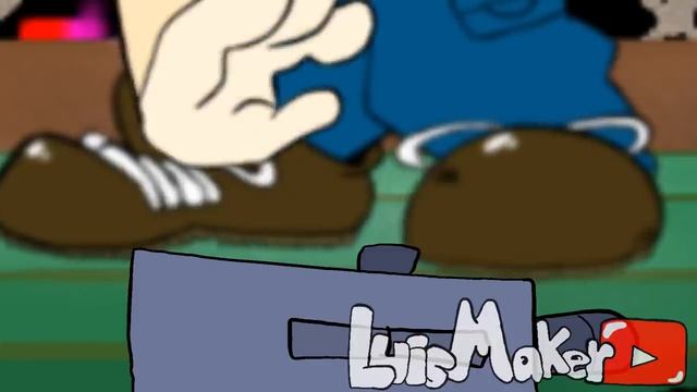 фнф анимация: бойфренд против пибби губки Боба! (Анимация не моя)