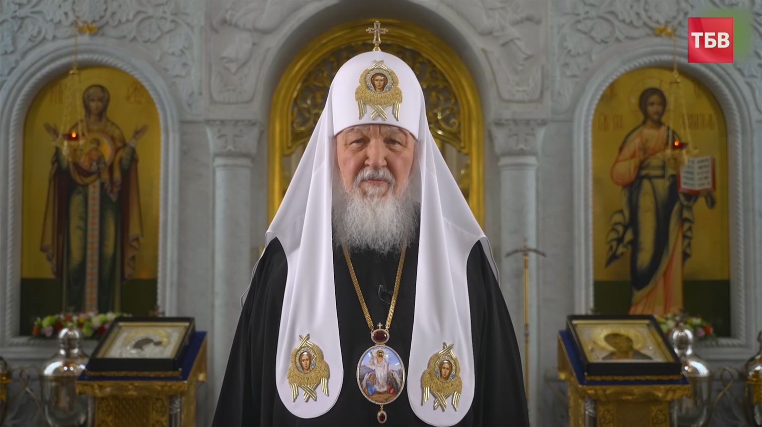 Патриарх Московский и всея Руси Кирилл поздравил христиан с Пасхой