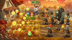 Зомби против растений 2 Gardendless Plants vs Zombies PvZ Растения против Зомби Битва прохождение