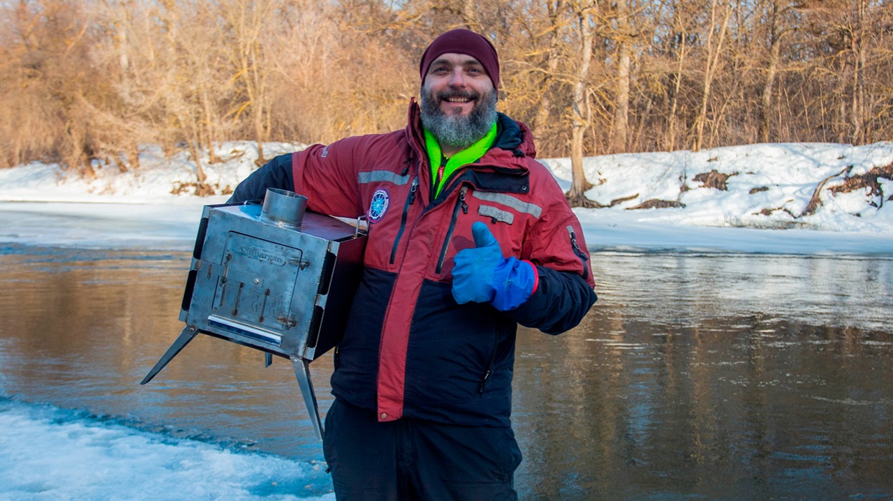 Обзор Новой Печи Каменки для Бани Палатки! Мощь Как Она Есть!