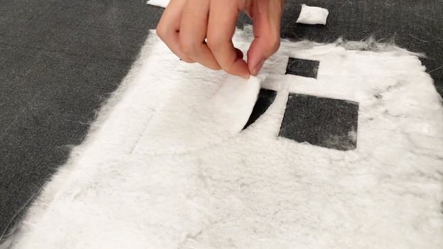 Цифровой станок для резки волокнистого утеплителя (fiber cotton)