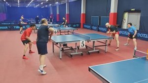 Чирков/Ким (754/685) - Драк/Федосеева (432/366) 0604 Парный турнир настольный теннис ТТМаршал