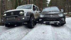 Мартовский замес: снег по пояс, грязь по самые... TANK 300, TANK 700 и др