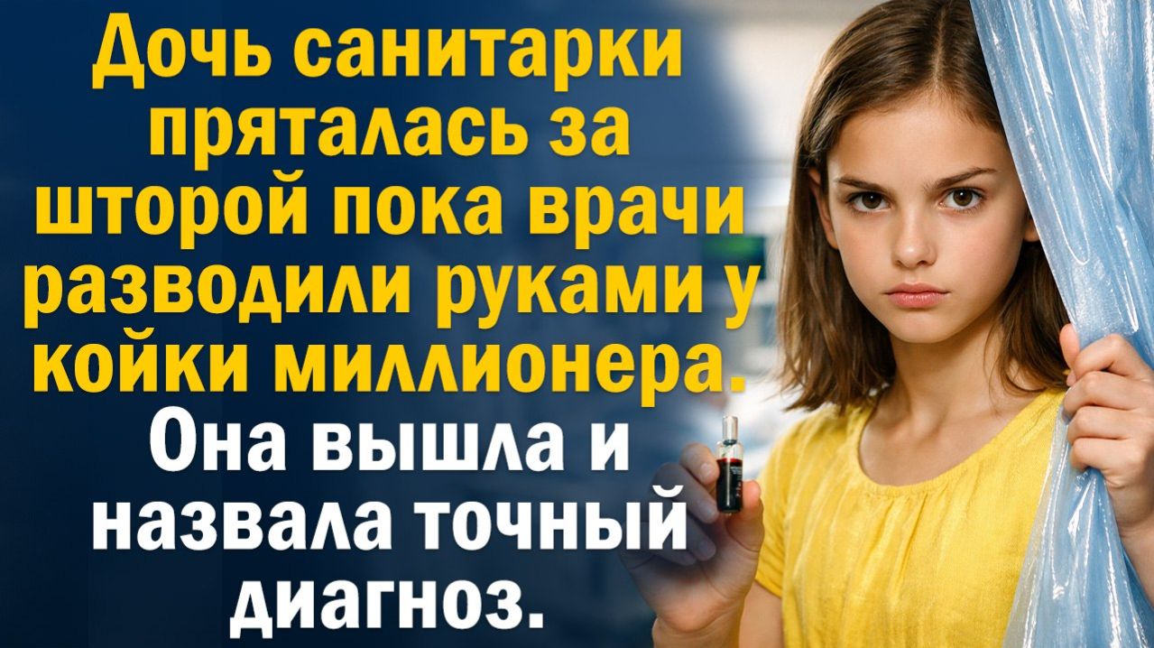 Жизненная история | Читает Юля. Лучшие врачи не нашли ответ. Девочка за шторой знала его с самого на