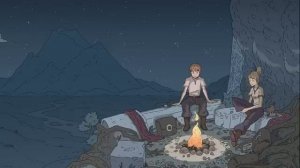 Relaxing Campfire at Night - Lofi