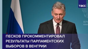 Песков прокомментировал результаты парламентских выборов в Венгрии