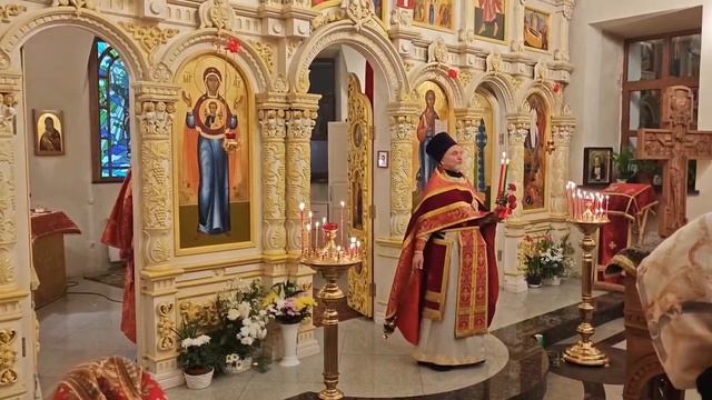 Ночная служба в честь Воскресения Господня в Храме Преображения в д. Нестерово – Пасха 2026