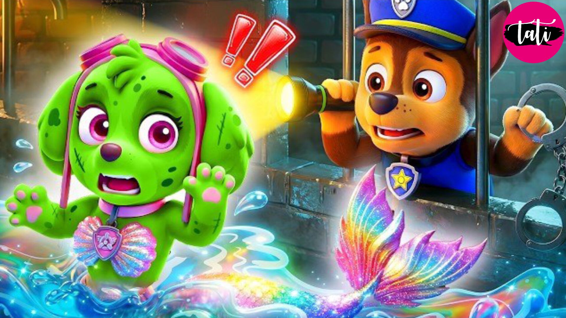 Щенячий патруль и Маршалл. Залипательное видео. Мультфильм для детей и малышей. Анимация 396