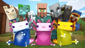 Месть Аксолотля (ВСЕ СЕРИИ) - Майнкрафт Мультики