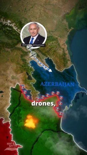 Война Ирана И Азербайджана? #history #facts #map #shorts #viral #on #top #история #факты