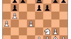 Алехин меняет большую часть фигур и находит гениальный выигрыш в партии с Боголюбовым